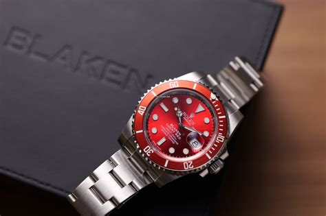 blaken rolex price|rolex blaken submariner red.